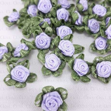 Różyczka Atłasowa 18mm/10 lub 50szt   3790