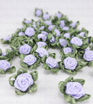 Różyczka Atłasowa 18mm/10 lub 50szt   3790