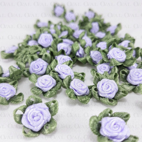 Różyczka Atłasowa 18mm/10 lub 50szt   3790