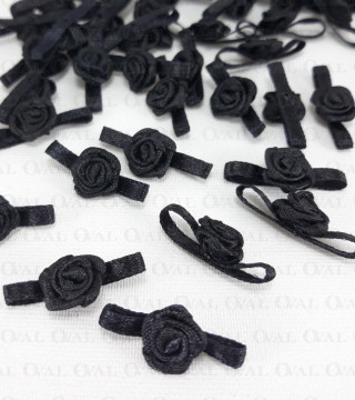 Różyczka Atłasowa 18mm/10 lub 50szt   3791