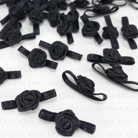 Różyczka Atłasowa 18mm/10 lub 50szt   3791