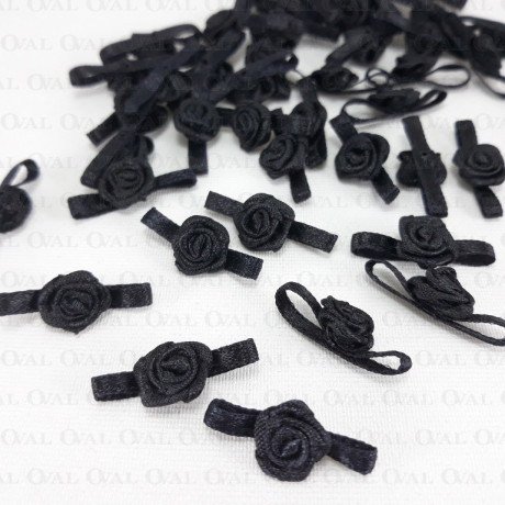 Różyczka Atłasowa 18mm/10 lub 50szt   3791