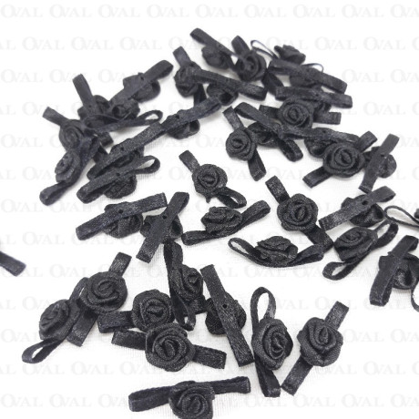 Różyczka Atłasowa 18mm/10 lub 50szt   3791