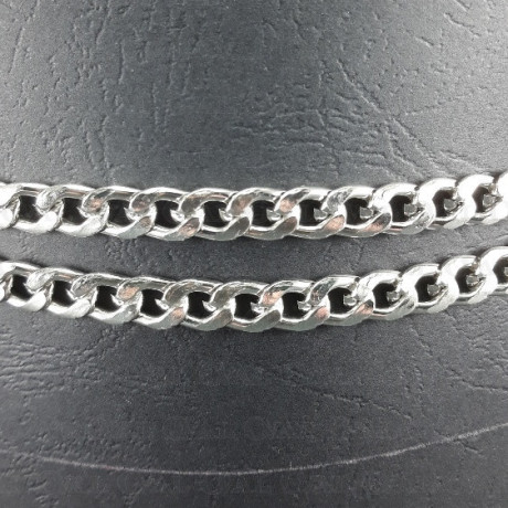Chain 11.5x7.4mm/30m silver 1298