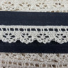 Cotton lace 15mm /1 m ecru 3802