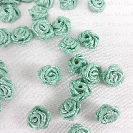 Różyczka Atłasowa 10mm/10 lub 50szt nr: 3810