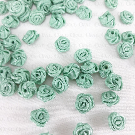 Różyczka Atłasowa 10mm/10 lub 50szt nr: 3810