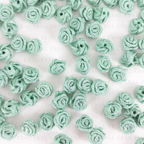 Różyczka Atłasowa 10mm/10 lub 50szt nr: 3810