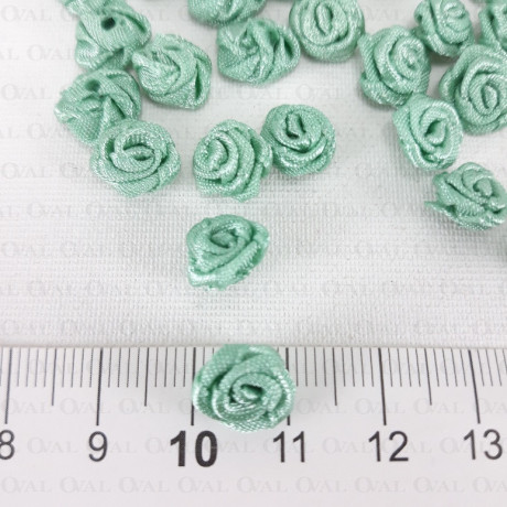 Różyczka Atłasowa 10mm/10 lub 50szt nr: 3810