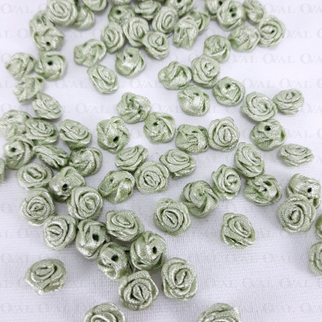 Różyczka Atłasowa 10mm/10 lub 50szt nr: 3812