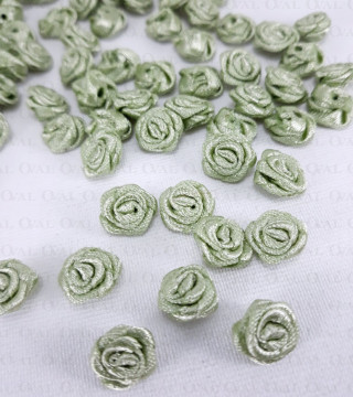 Różyczka Atłasowa 10mm/10 lub 50szt nr: 3812