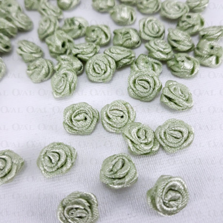 Różyczka Atłasowa 10mm/10 lub 50szt nr: 3812