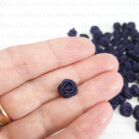 Różyczka Atłasowa 10mm/10 lub 50szt nr: 3813