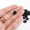 Atlas Rose 10mm/10 or 50 pcs black no: 3814