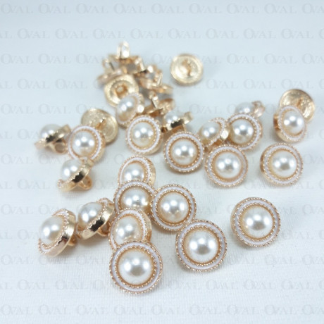 Metal button 11mm / 10 or 100 pcs 848