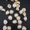 Metal button 11mm / 10 or 100 pcs 848
