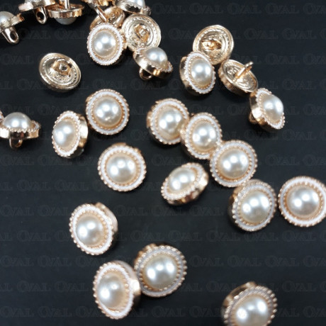 Metal button 11mm / 10 or 100 pcs 848