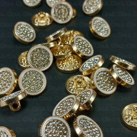 Guzik metalowy 12mm/10 lub 100szt 863