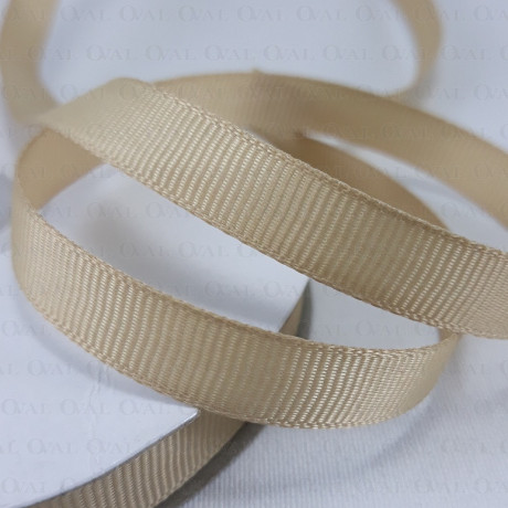 Grosgrain ribbon 10mm/30 yards beige 3825