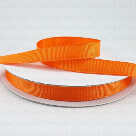 Taśma rypsowa 10mm/30yard pomarańcz   3827