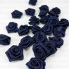 Różyczka Atłasowa 18mm/10 lub 50szt granat   3831