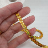 Sequins on tape 10 yards gold 3834
