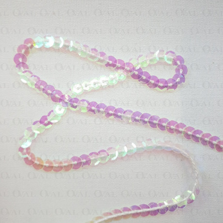 Cekiny  na taśmie 10yard  opalizujące  3835