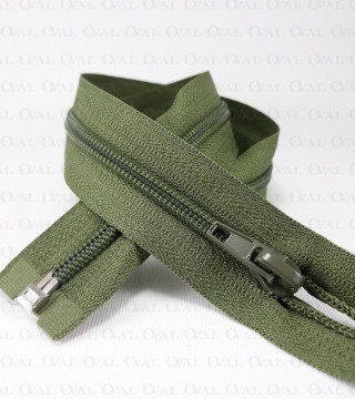 Zamek rozdzielczy 55cm  zieleń  3836