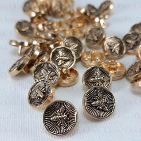 Guzik metalowy 11mm/10 lub 100szt 620