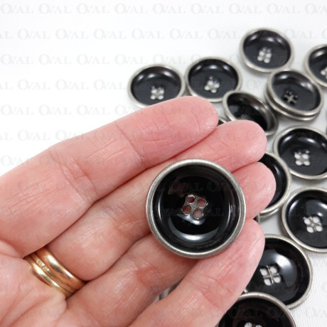 Guziki metalowe 26mm/1szt 552