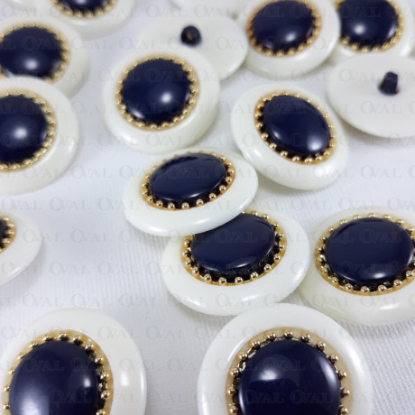 Guzik poliestrowy 25mm/1szt  3841