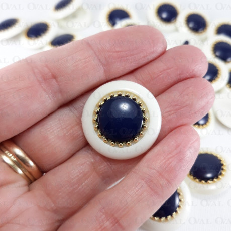 Guzik poliestrowy 25mm/1szt  3841