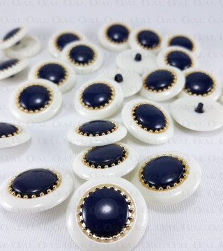 Guzik poliestrowy 25mm/1szt  3841