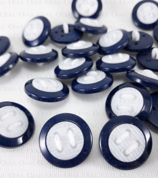 Guzik poliestrowy 20mm/1szt  3843