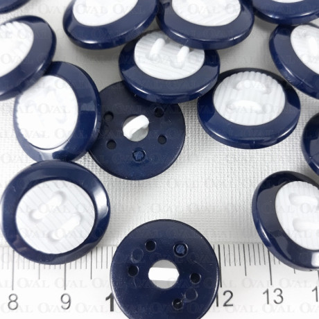 Guzik poliestrowy 20mm/1szt  3843