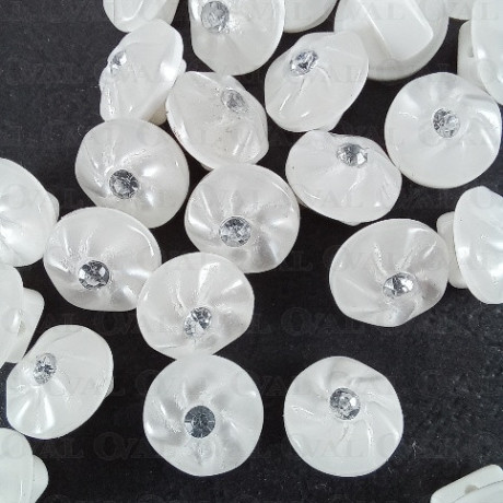 Polyester button 10mm/10pcs 921