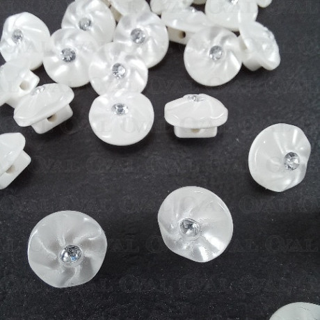 Polyester button 10mm/10pcs 921