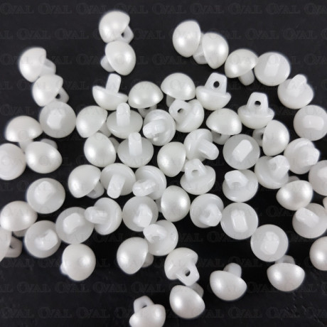 Guzik perłowy 7,5mm/10szt   3845