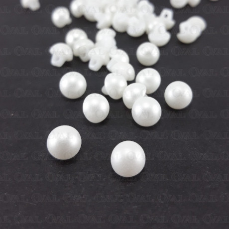 Guzik perłowy 7,5mm/10szt   3845