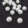 Pearl button 7.5mm/10pcs 3845
