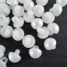 Pearl button 7.5mm/10pcs 3845