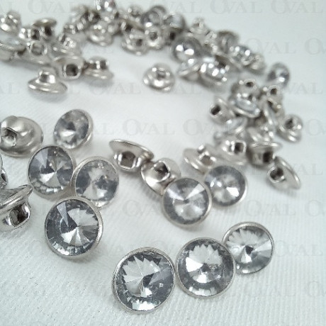 Metal button 8.5mm/10 or 288 pcs 3849