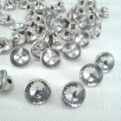 Metal button 8.5mm/10 or 288 pcs 3849