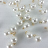Pearl button 10mm/144pcs 3850
