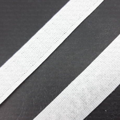 White and black hook-and-loop tape 16, 20, 25, 30, 38 mm / 25 m 3853