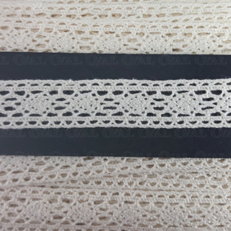 Cotton lace 18mm / 20 yards ecru 3857