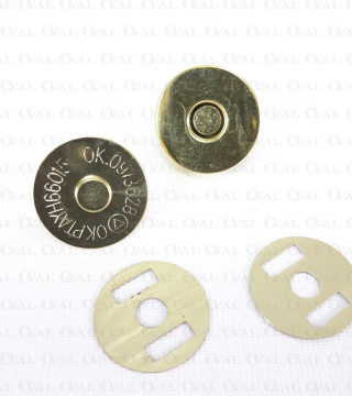 Zapięcie magnetyczne złote/ 10szt 3864