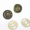 Magnetic gold clasp / 10 or 100 pcs 3864