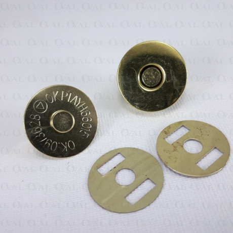 Zapięcie magnetyczne złote/ 10szt 3864