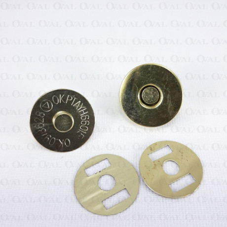 Zapięcie magnetyczne złote/ 10szt 3864